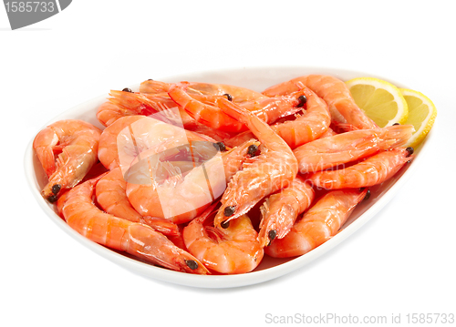 Image of fresh raw prawn