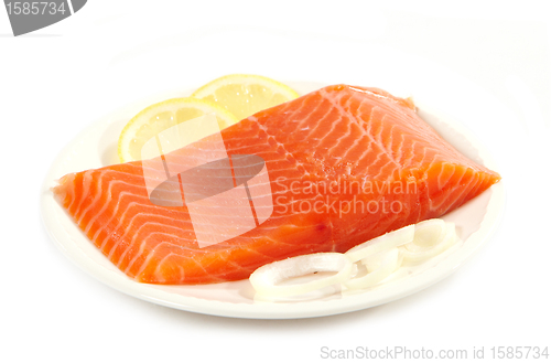 Image of fresh salmon fillet