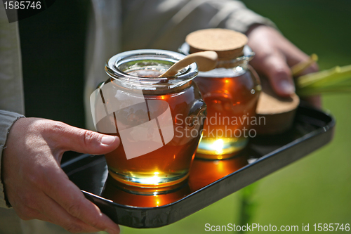 Image of fresh natural honey