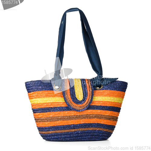 Image of Wicker shoulder bag 