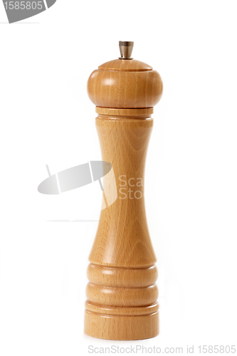 Image of wooden peppermill