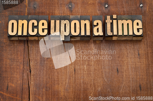 Image of once upon a time opening phrase