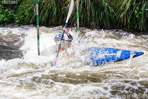 Image of white water kayaking