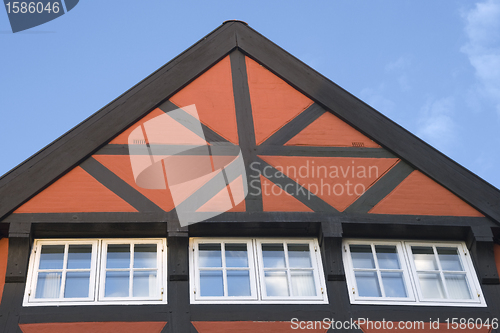 Image of Roof of a bavarian house