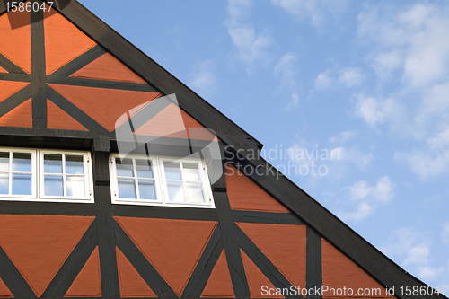 Image of Roof of a bavarian house