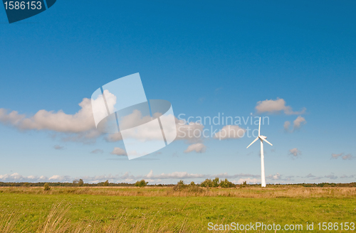 Image of Windmill in nature