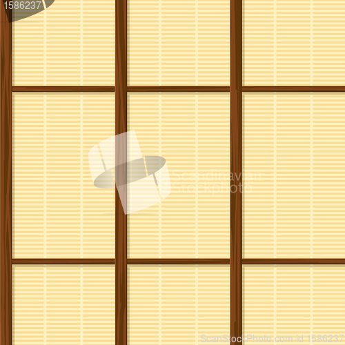 Image of seamless japan paper house wall texture