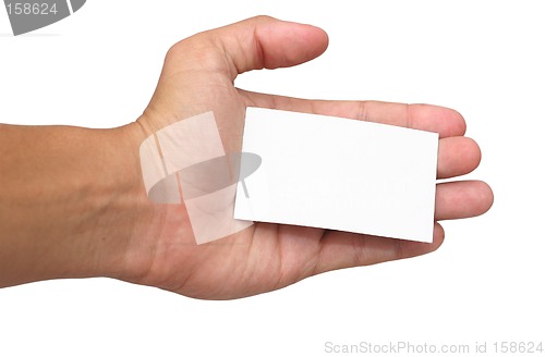 Image of Hand and Card