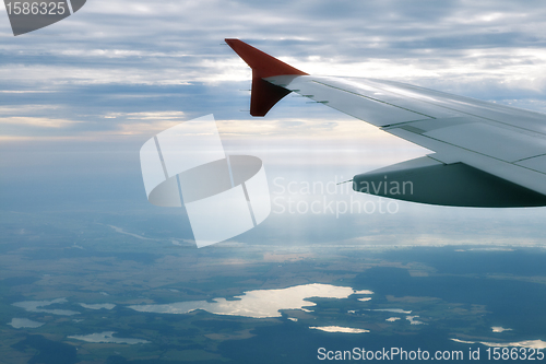 Image of View from an airplane