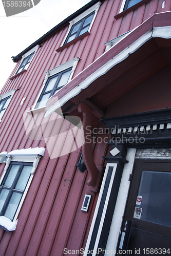 Image of Red Wooden Building