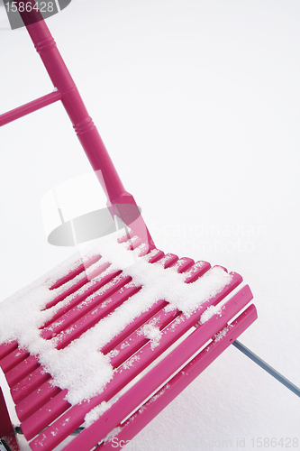 Image of Pink Chair Sled