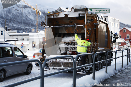 Image of Recycling truck