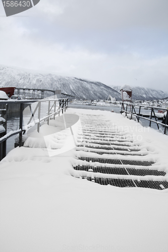 Image of Icy Pier in Tromsø