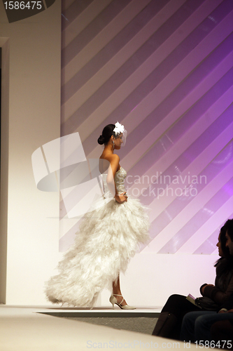 Image of Wedding dresses fashion show 