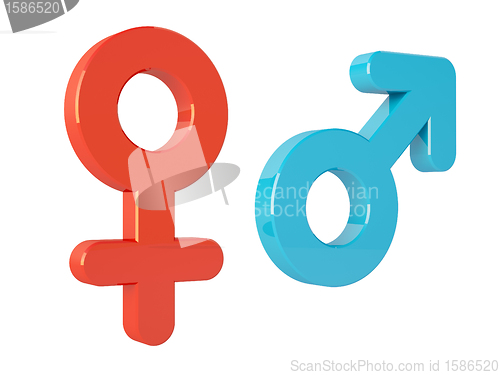 Image of Female and Male Symbols