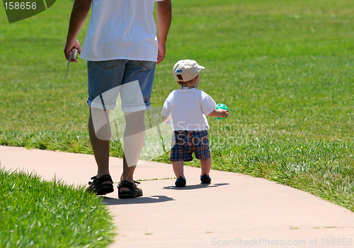 Image of Father and son