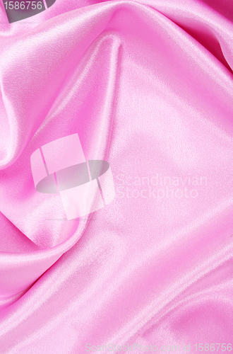 Image of Smooth elegant pink silk 