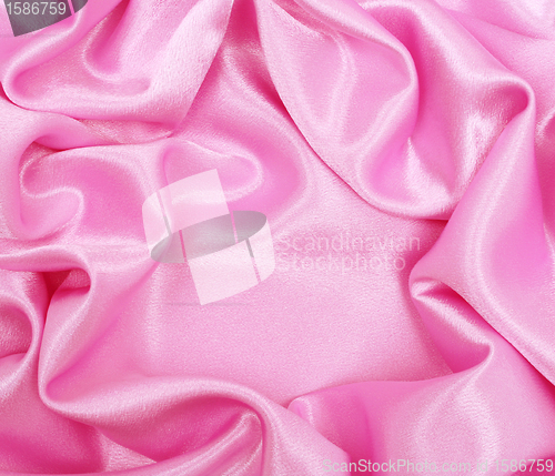 Image of Smooth elegant pink silk 