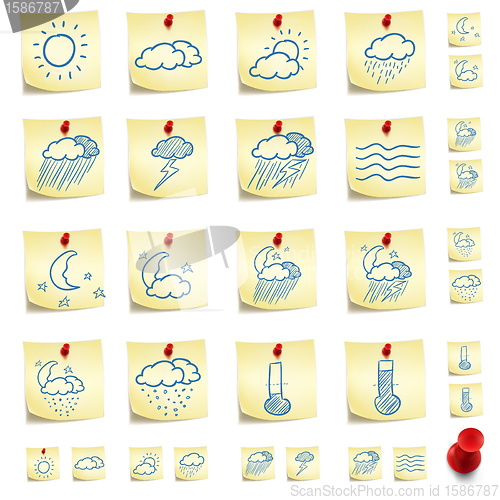 Image of Sticker Icon Set