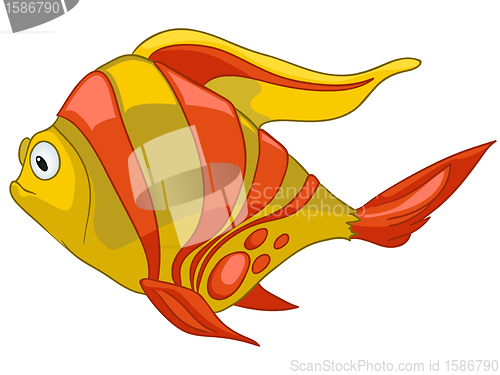 Image of Cartoon Character Fish