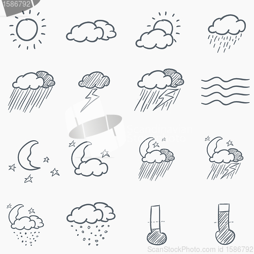 Image of Sketch Icon Set