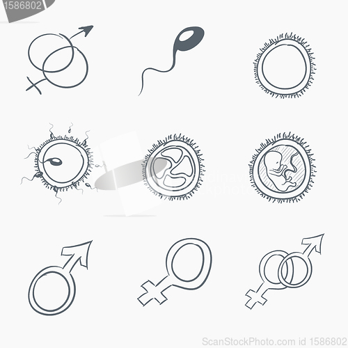 Image of Sketch Icon Set