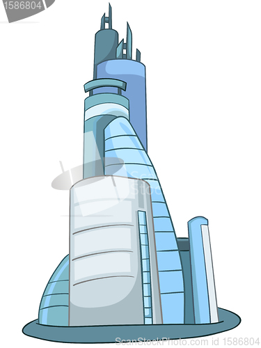 Image of Cartoon Skyscraper