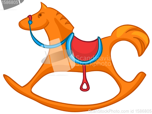 Image of Cartoon Home Toy Horse