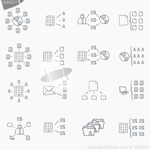 Image of Sketch Icon Set