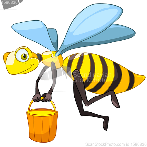 Image of Cartoon Character Bee