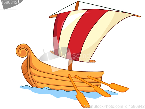 Image of Cartoon Ship