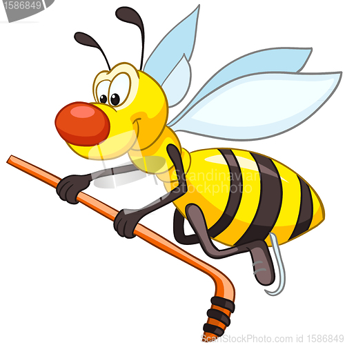 Image of Cartoon Character Bee