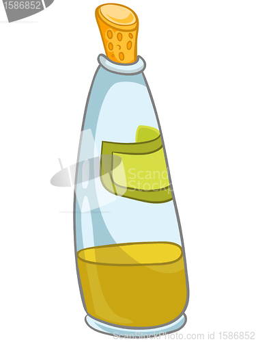 Image of Cartoon Home Kitchen Bottle