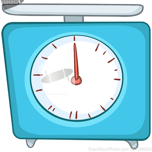 Image of Cartoon Home Kitchen Scales