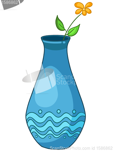 Image of Cartoon Home Vase