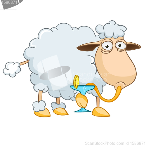 Image of Cartoon Character Sheep