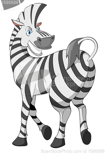 Image of Cartoon Character Zebra