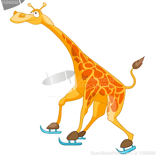 Image of Cartoon Character Giraffe