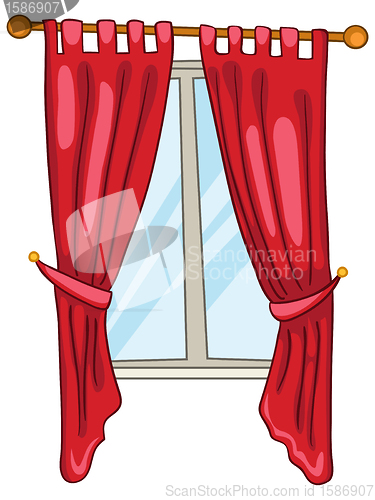 Image of Cartoon Home Window