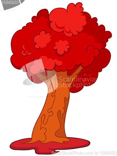 Image of Cartoon Tree