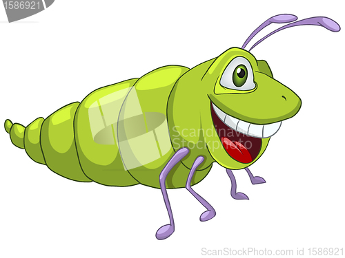 Image of Cartoon Character Caterpillar