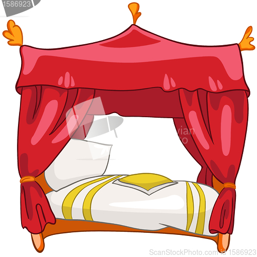 Image of Cartoon Home Furniture Bed