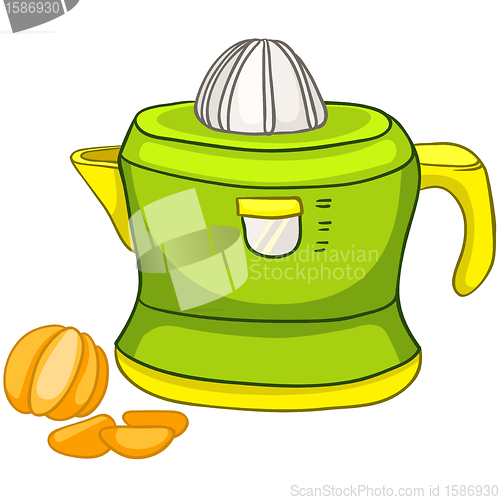 Image of Cartoon Home Kitchen Juicer