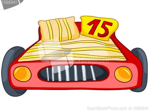 Image of Cartoon Home Furniture Bed
