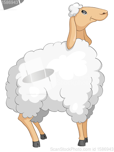 Image of Cartoon Character Sheep
