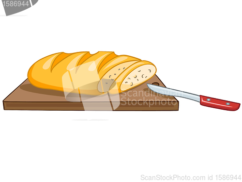 Image of Cartoon Food Bread