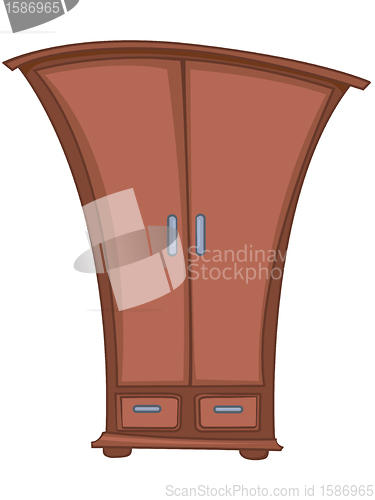 Image of Cartoon Home Furniture Wardrobe