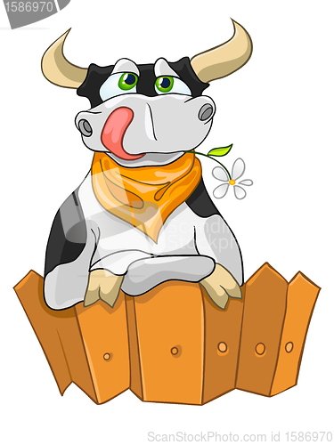 Image of Cartoon Character Cow