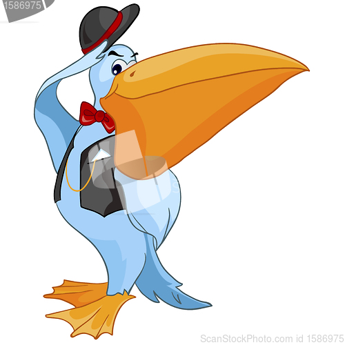 Image of Cartoon Character Pelican