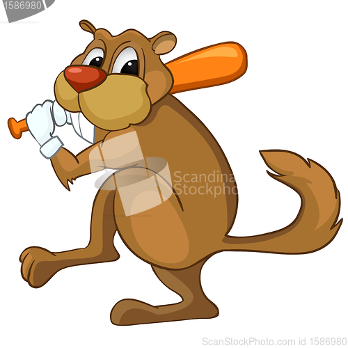 Image of Cartoon Character Beaver